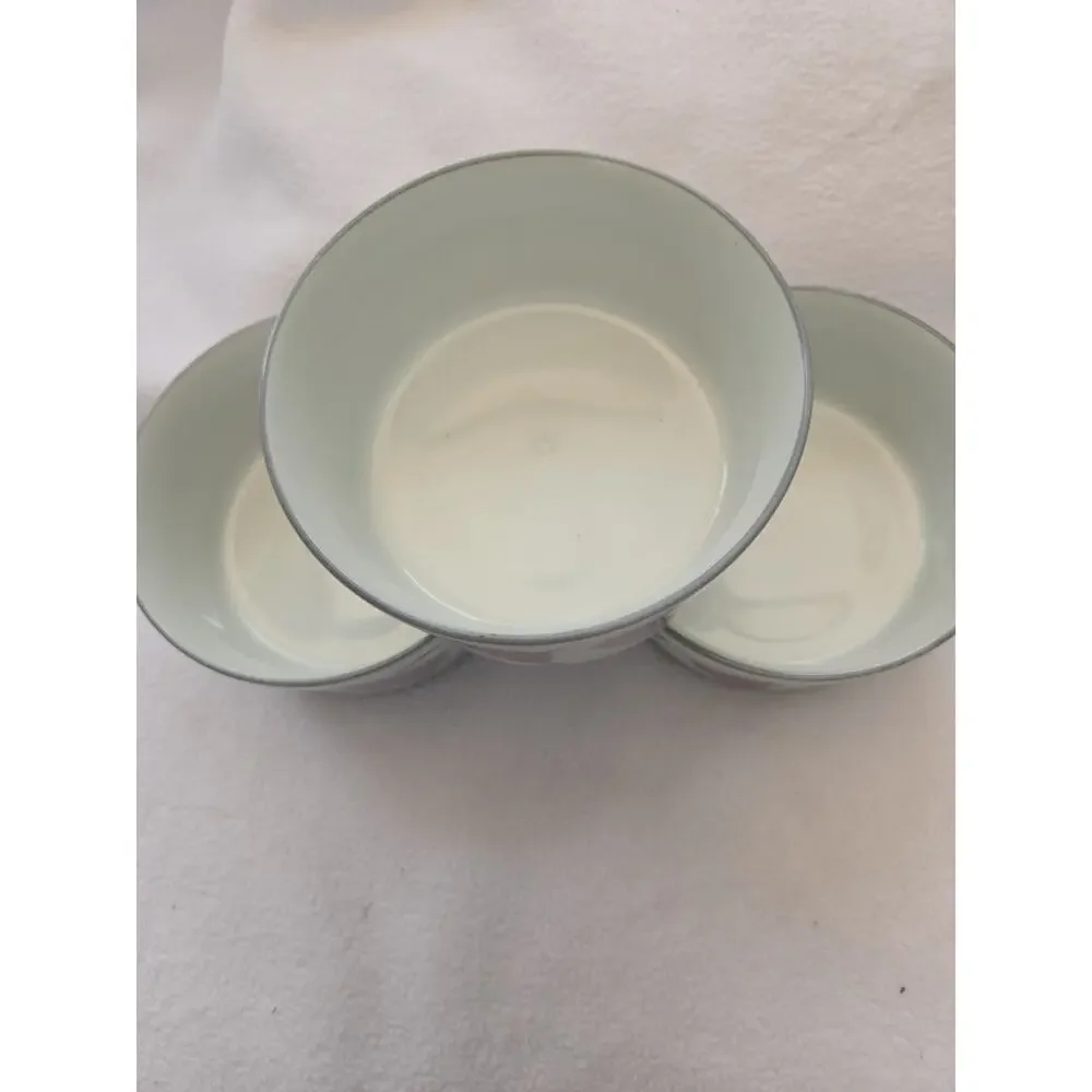 Set of 3 Vintage Dansk Tivoli Belle Fleurs Ramekins No Chips